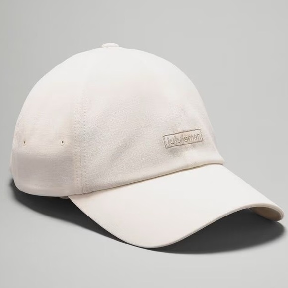 lululemon athletica Accessories - LULULEMON | Baller Hat Embroidered in Bone/Raw Linen * Soft